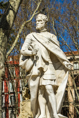 Ordono II de Leon monument in Madrid