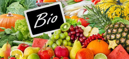 Bio -  Obst und Gemüse