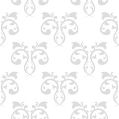 Seamless pattern with wallpaper ornaments