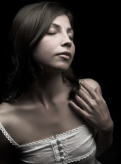 Obraz premium portrait of sexy, young, beautiful woman