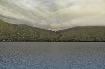 Lacar Lake in San Martin de los Andes, Patagonia, Argentina