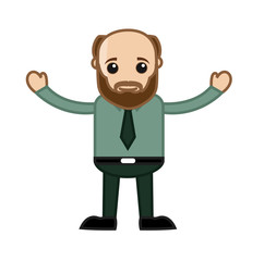 Aged Office Employee