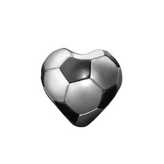 Ein Herz für den Fußball - Symbolfoto