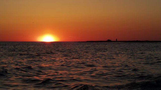 Race point sunset Cape Cod