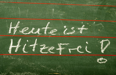 Hitzefrei