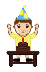 Cheerful Birthday Boy
