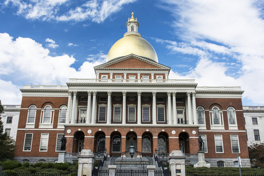 "State House" von Boston in den USA.