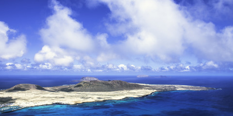 Volcanic Island La Graciosa / Lanzarote / Canary Islands