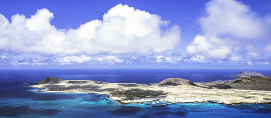 Volcanic Island La Graciosa / Lanzarote / Canary Islands