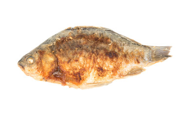Fried crucian carp isolate