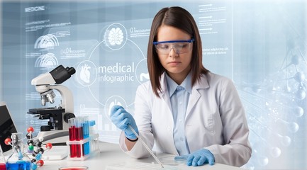 Fototapeta premium Laboratory.