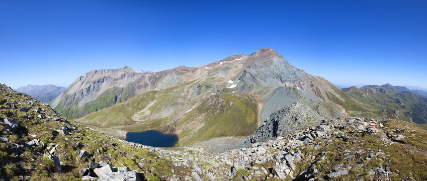 Der Brettersee vom Brennkogel am Hochtor