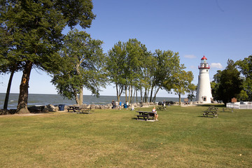 Marblehead lighthouse park, OH