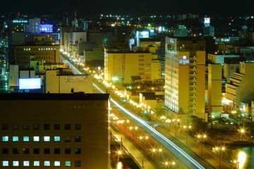 Kushiro Night view