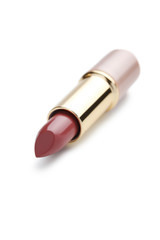 Colorful lipstick isolated on a white