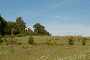 Obraz premium suburbs of Aalborg Denmark