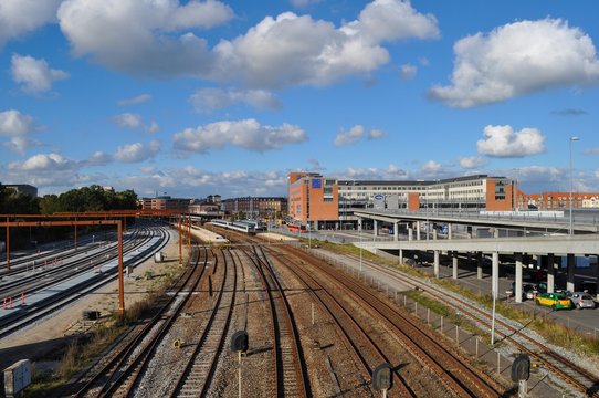 Aalborg train and busstation