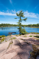 Lakes at Killarney Provincial Park