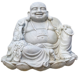 Sitting Smiling Buddha