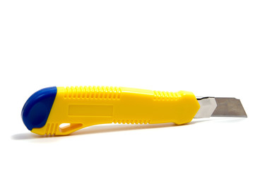 Knives for paper isolated on white background