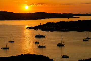 Sunrise, Palau, Sardinia, Italy