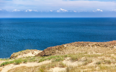 Dunes on the shore of the Baltic Sea, Neringa, Lithuania