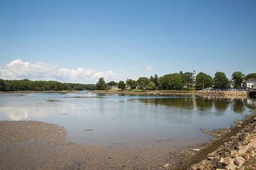 Kennebunkport New England Maine on a sunny afternoon