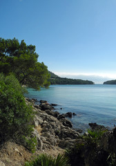 Fototapeta na wymiar Küste an der Formentor-Halbinsel, Mallorca