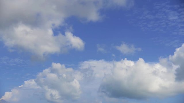 Time lapse Full HD format motion of cloud with storm with sky and cloud rain, Cloud scape pattern with stormy
