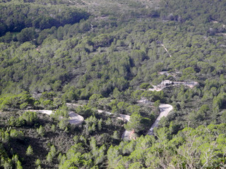 Stra&szlig;e auf Mallorca