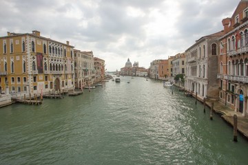 Fototapeta na wymiar Il canal grande a Venezia