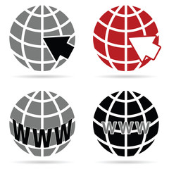 icon for web internet vector