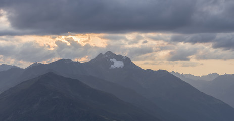 Sonnenuntergang Mittagsspitze