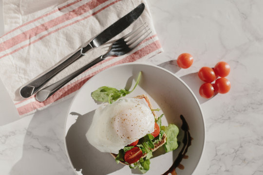 Eggs and Avocado on Toast