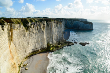 Cliffs of &Eacute;tretat, France