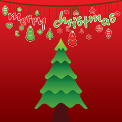 creative merry christmas design