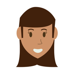 happy woman icon image vector illustration design 