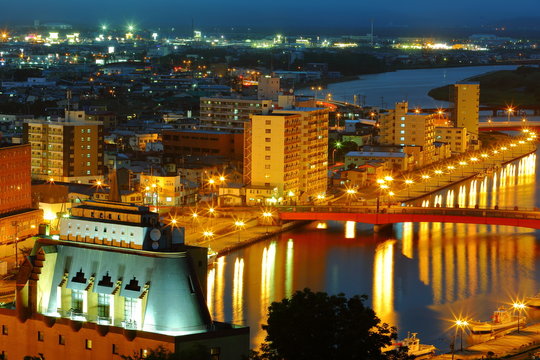 Kushiro Night view