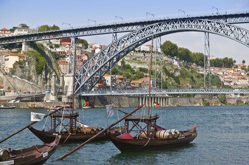 Brücke in Porto, Portugal