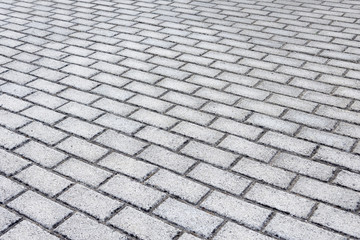 cobblestone pavement