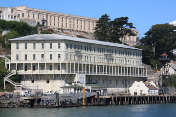 Fototapeta premium Débarquement à Alcatraz