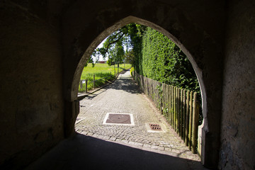 Arch in the park, Lucerne, Switzerland