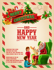 christmas card vintage