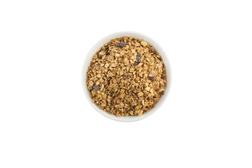 Granola. Toasted Oats into a bowl