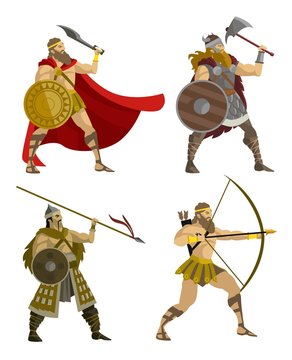 four great warriors