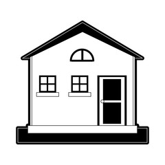 classic family house or home icon image vector illustration design 