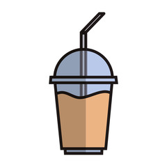 coffee time design icon over white background vector illustration