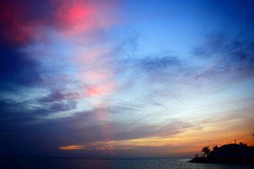 Coucher de soleil caraïbes