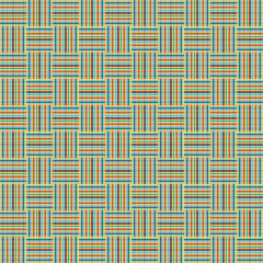 pattern Vector background. colorful straight lines. Modified stripes consisting of crossed horizontal and vertical lines forming squares. pattern Vector background.