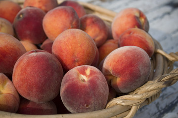 A Basket of Peaches